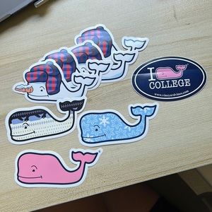 Vineyard Vines Whale Sticker Bundle